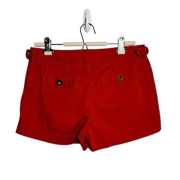 Marc by Marc Jacobs Red Cotton Blend Shorts Women's 8 - Picture 2 of 10